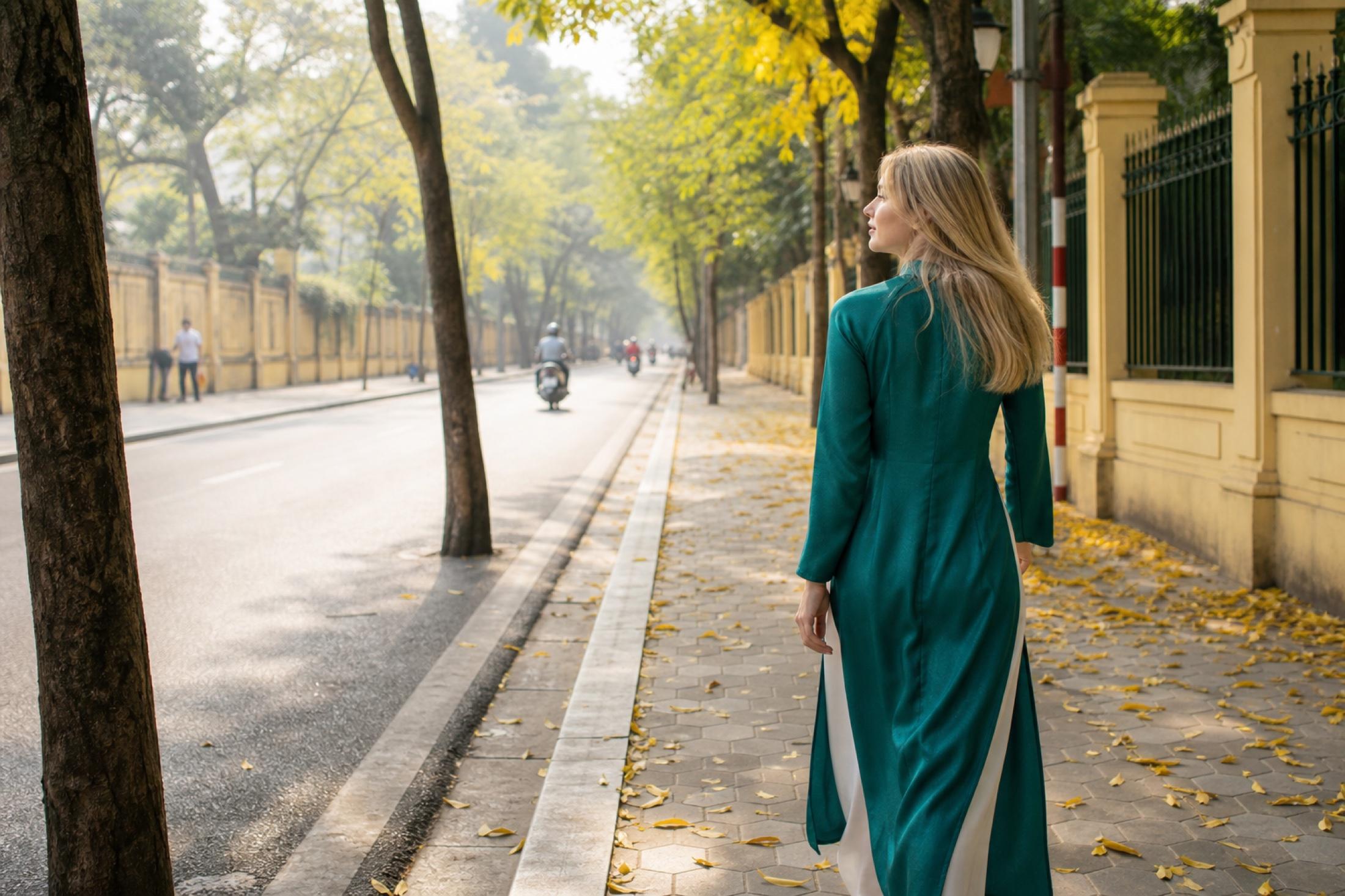 Ao dai rental in Vietnam — lookbook